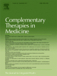 Compl Ther Med cover